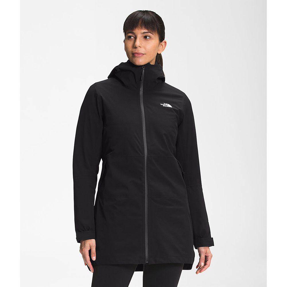 The North Face Thermoball™ Eco Triclimate® Γυναικεια Πανωφόρια - Μαυρα (ILKH27368)